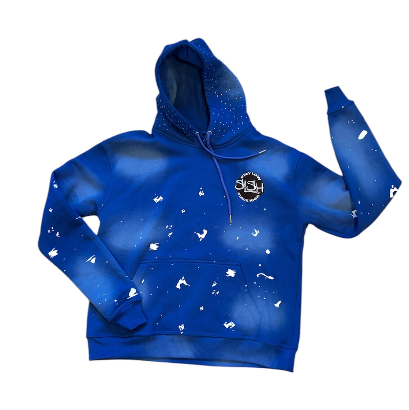 Blue Flare Bottom Sweatsuit