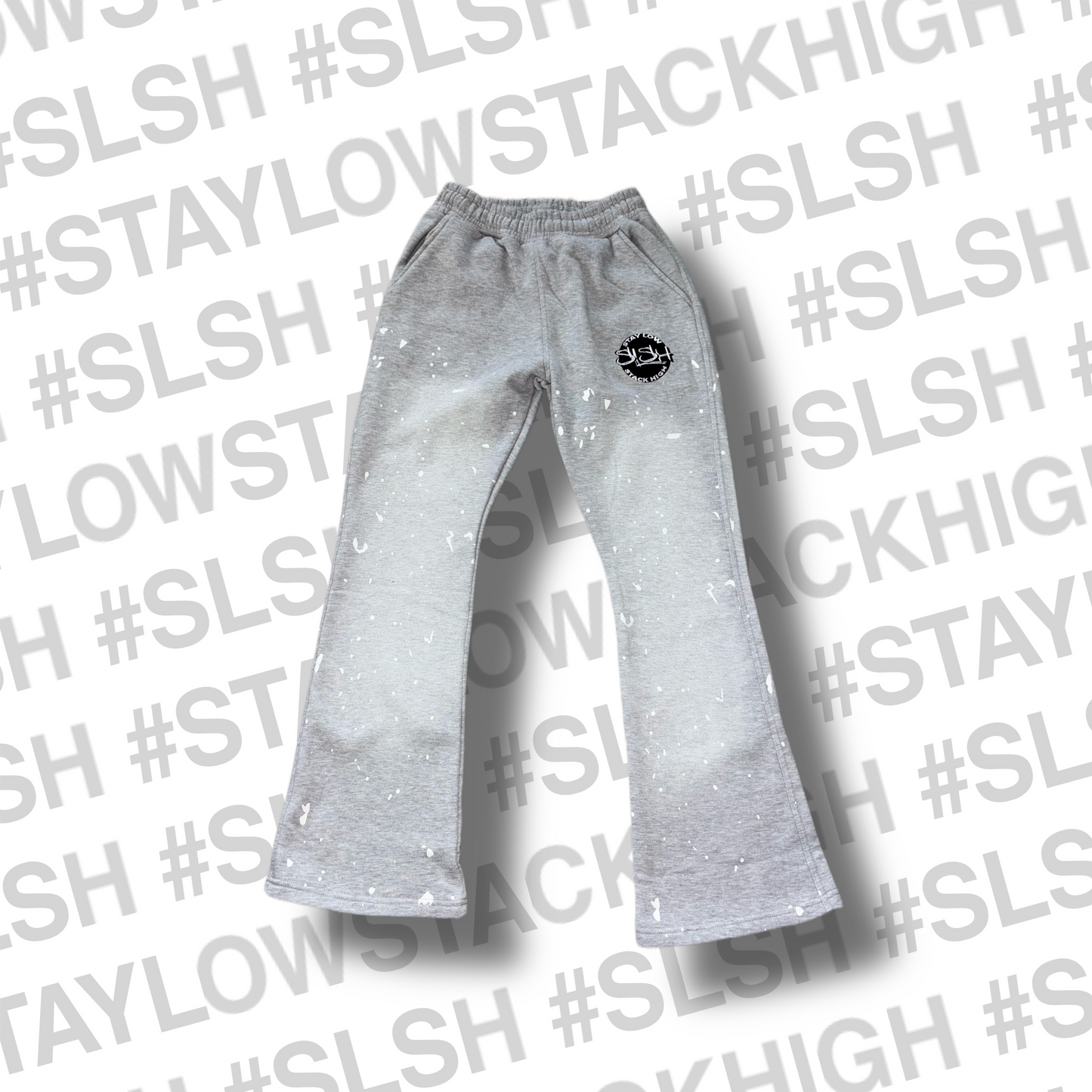 Gray Flare Bottom Sweatsuit